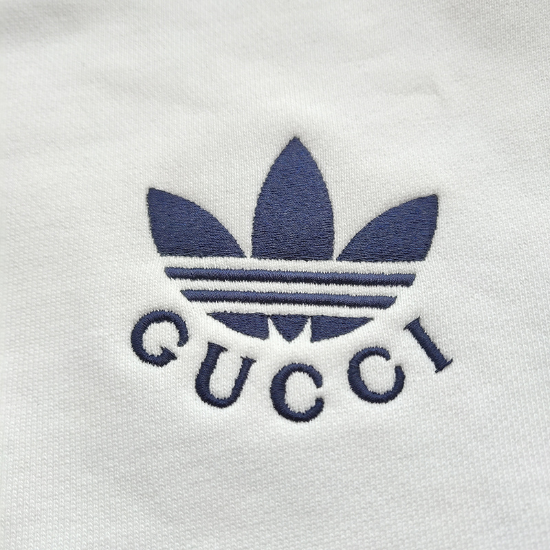 Худи Gucci Together With Adidas "White" фото № 8
