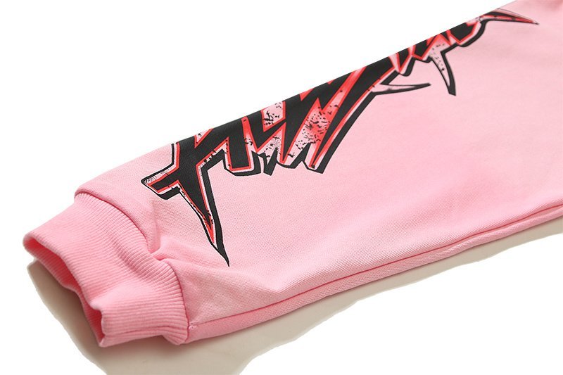 Худи Hellstar X Four Caccus With Logo "Pink" фото № 2