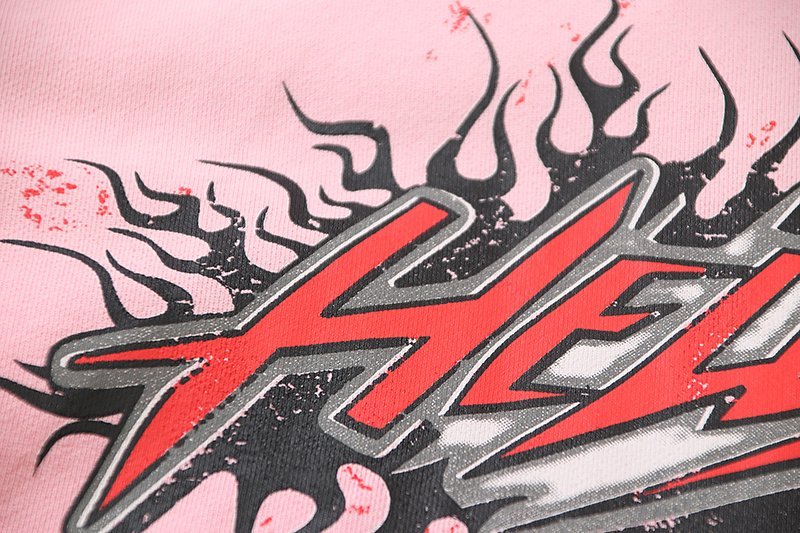 Худи Hellstar X Four Caccus With Logo "Pink" фото № 5