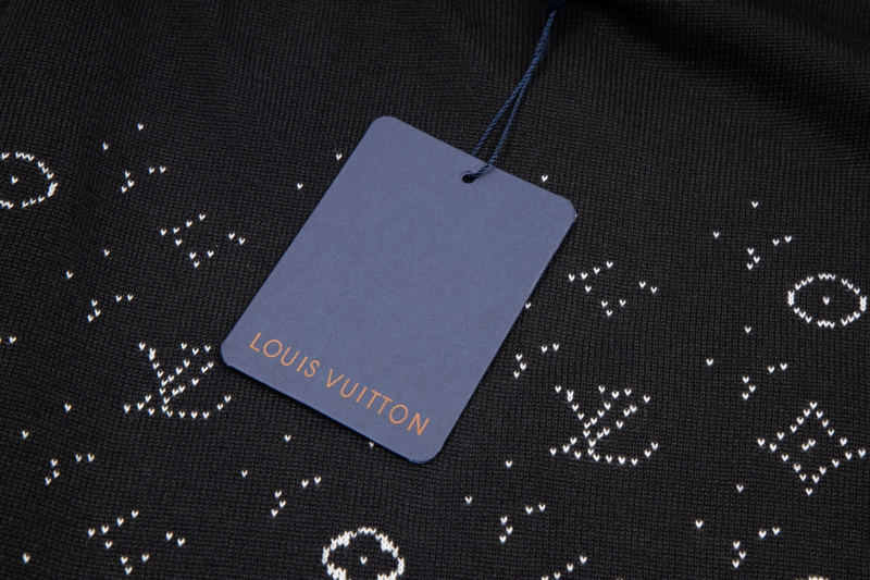 Худи Louis Vuitton Logos "Black" фото № 4