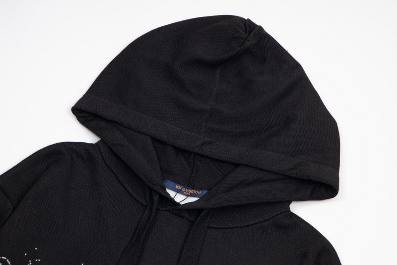 Худи Louis Vuitton Logos "Black" фото № 6
