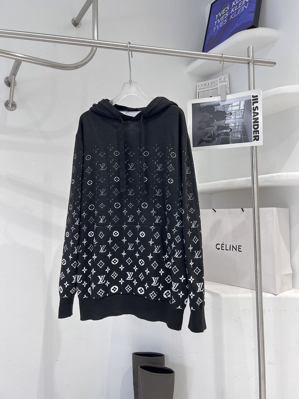 Худи Louis Vuitton With Brand Print "Black" фото № 7
