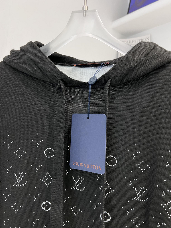 Худи Louis Vuitton With Brand Print "Black" фото № 6