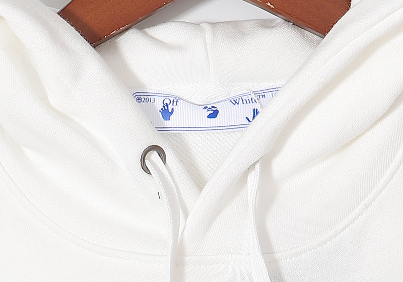 Худи Off White A Can Of Green Paint "White" фото № 2