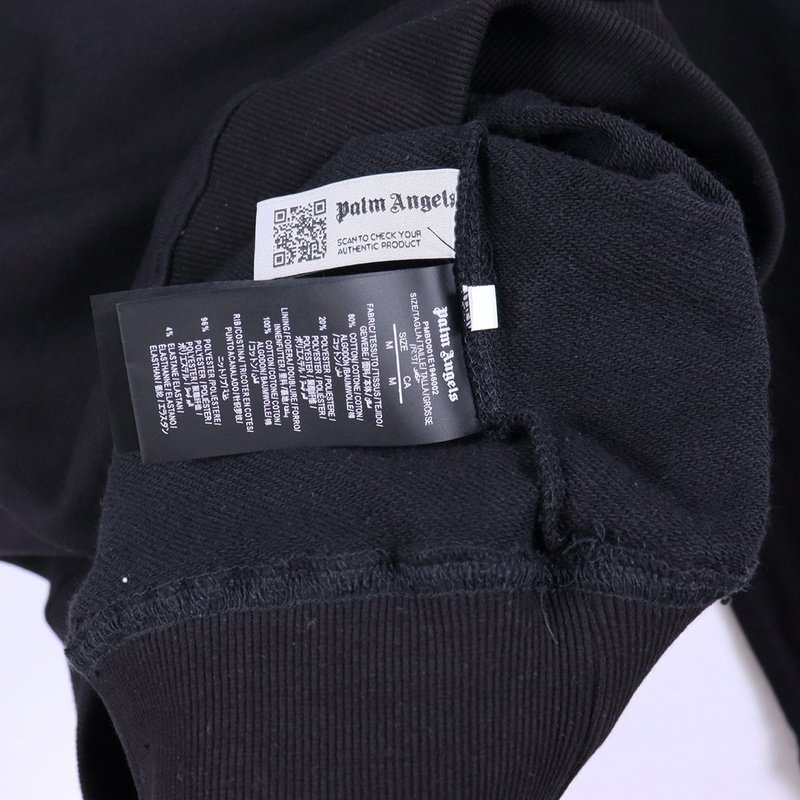 Худи Palm Angels Inverted Palm Tree "Black" фото № 2