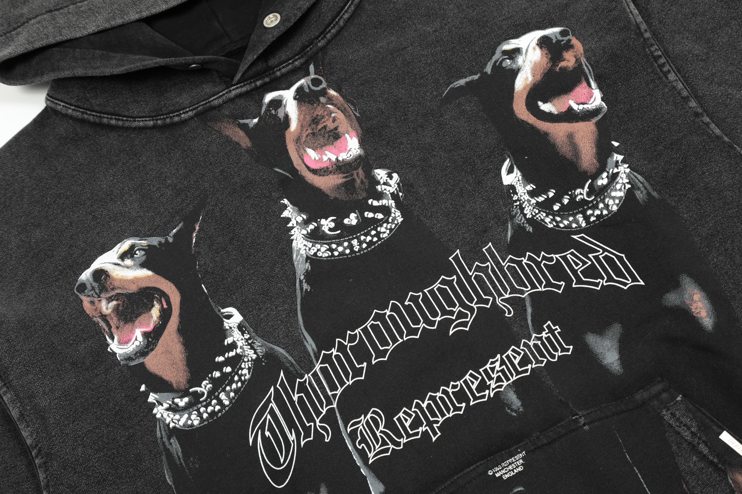 Худи Represent Dogs "Black" фото № 2