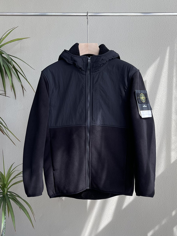 Худи Stone Island Warm On The Lock "Black" фото № 2