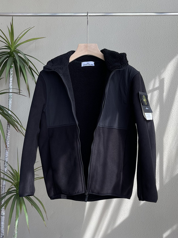 Худи Stone Island Warm On The Lock "Black" фото № 3