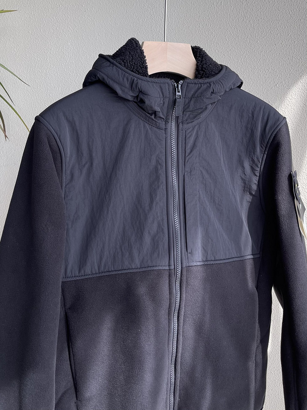 Худи Stone Island Warm On The Lock "Black" фото № 4