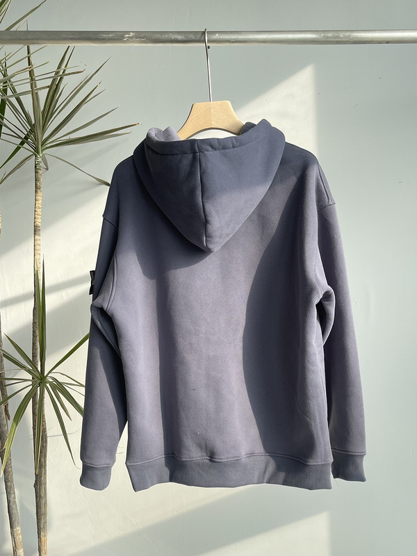 Худи Stone Island With An Introductory Patch "Gray/Blue" фото № 3