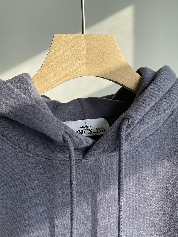 Худи Stone Island With An Introductory Patch "Gray/Blue" фото № 5