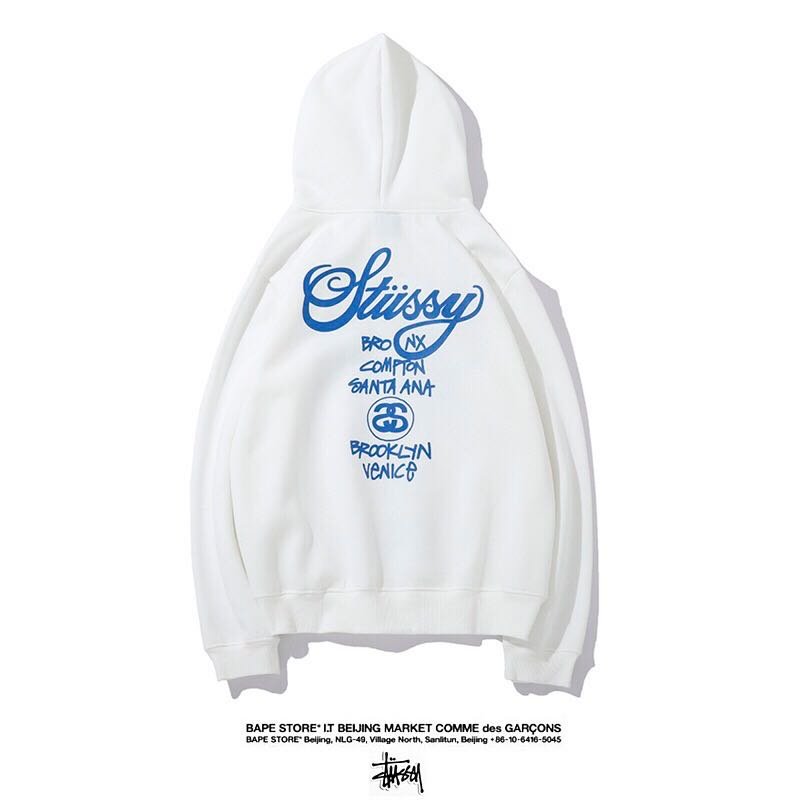 Худи Stussy Inscriptions "White" фото № 2