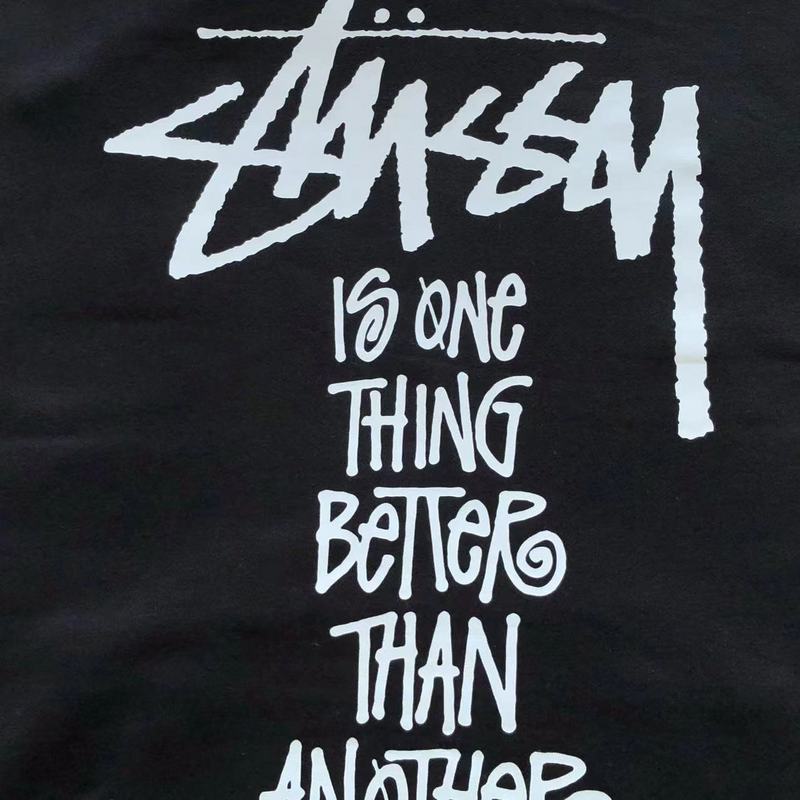 Худи Stussy Inscription Is One Thing Better Than Another "Black" фото № 3