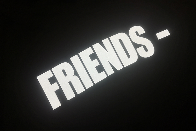 Худи Vlone Reflective Logo And Lettering "Black" фото № 8