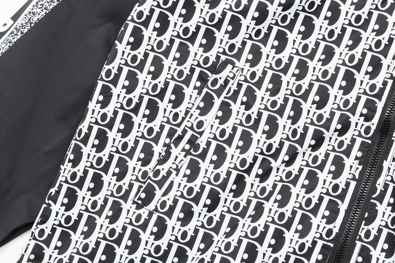 Куртка Christian Dior Many Logos Dior Christian Dior On Sleeves "White" фото № 3