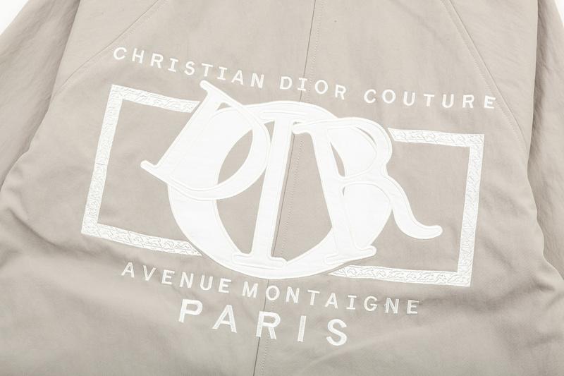 Куртка Christian Dior Print On White Stripe Stars "Gray" фото № 3