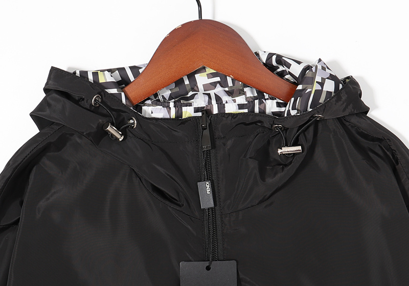 Куртка Fendi Double-sided "Black" фото № 2