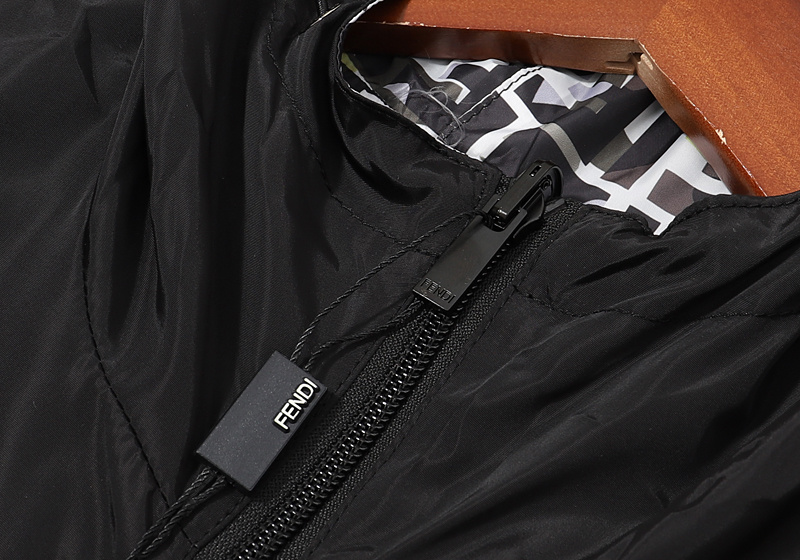 Куртка Fendi Double-sided "Black" фото № 5