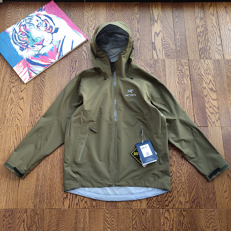 Ветровка Arcteryx Gore-Tex Solid Color "Brown" фото № 3