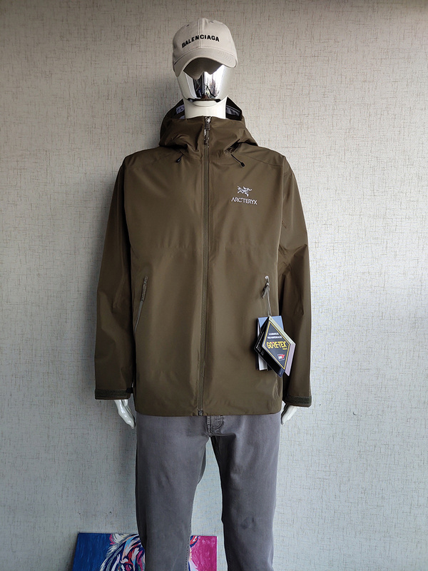 Ветровка Arcteryx Gore-Tex Solid Color "Brown" фото № 4