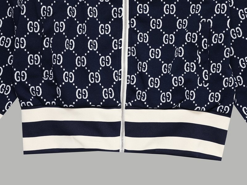 Олимпийка Gucci Style Brand 2023 "Blue/White" фото № 2