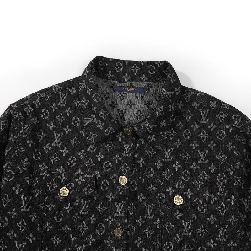 Джинсовая Куртка With Embroidery Of Woman "Black" фото № 3