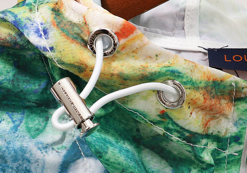 Куртка Louis Vuitton Multicolor "White/Green/Blue" фото № 4