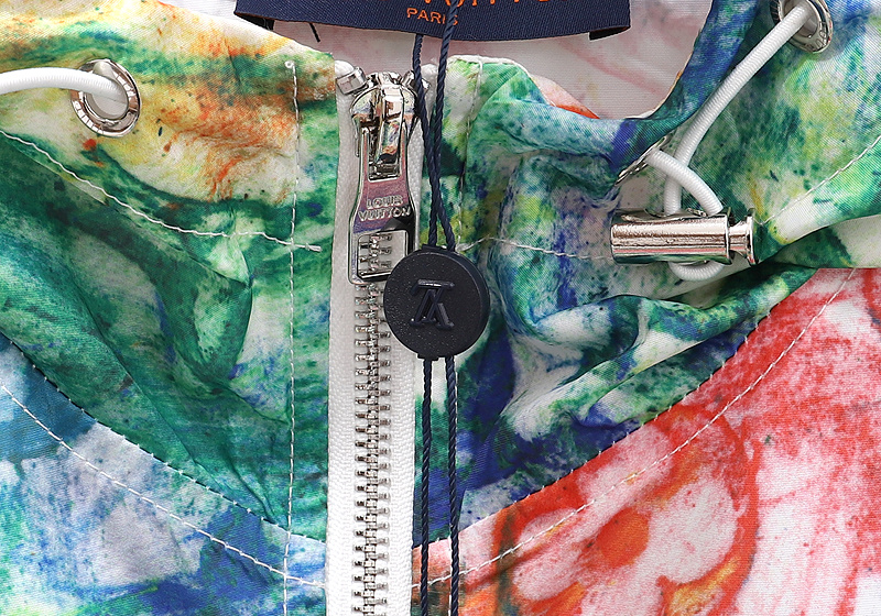 Куртка Louis Vuitton Multicolor "White/Green/Blue" фото № 6
