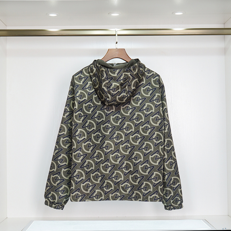 Ветровка Moncler Brand Emblem "Gray" фото № 2