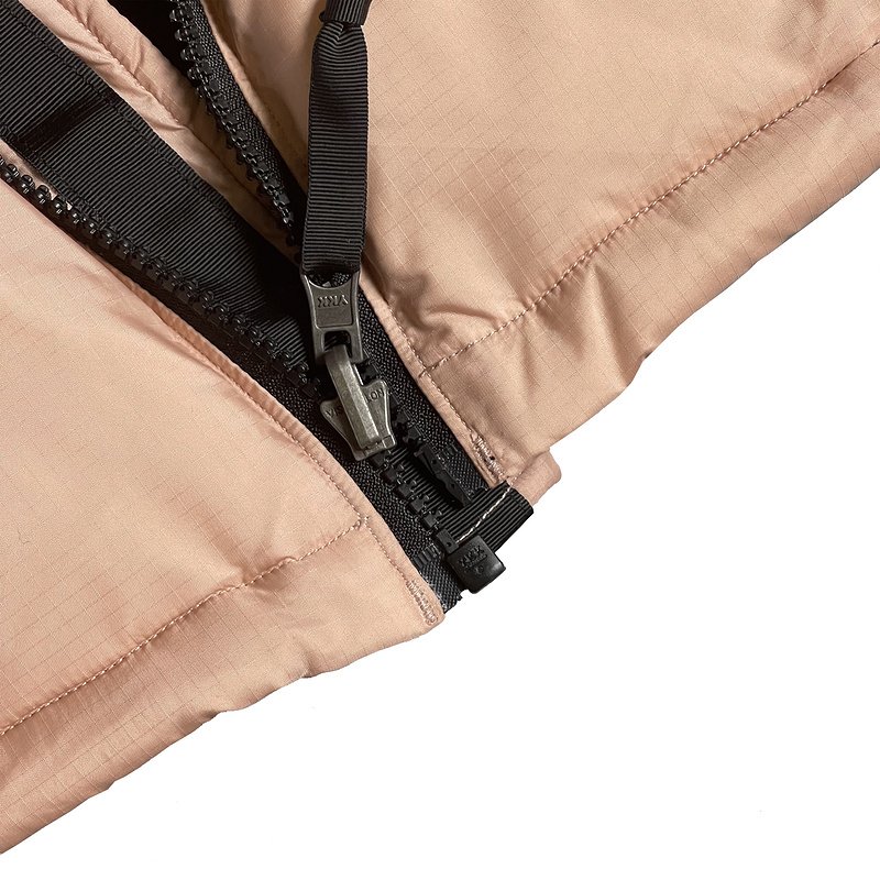 Куртка The North Face 700 With Logo Brand "Pink" фото № 7