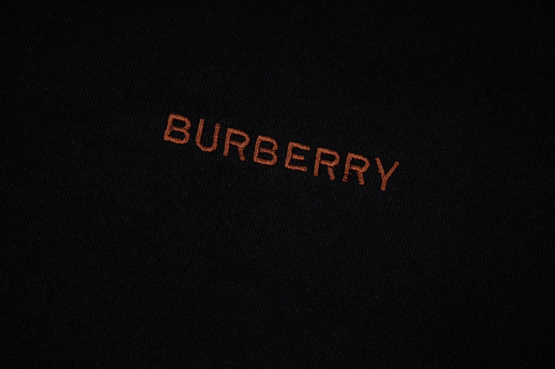 Лонгслив Burberry Base With The Inscription "Black" фото № 3