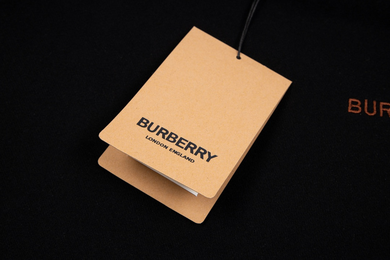Лонгслив Burberry Base With The Inscription "Black" фото № 6