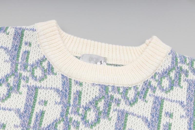 Лонгслив Christian Dior Print Lots Of Dior Logos "White" фото № 2