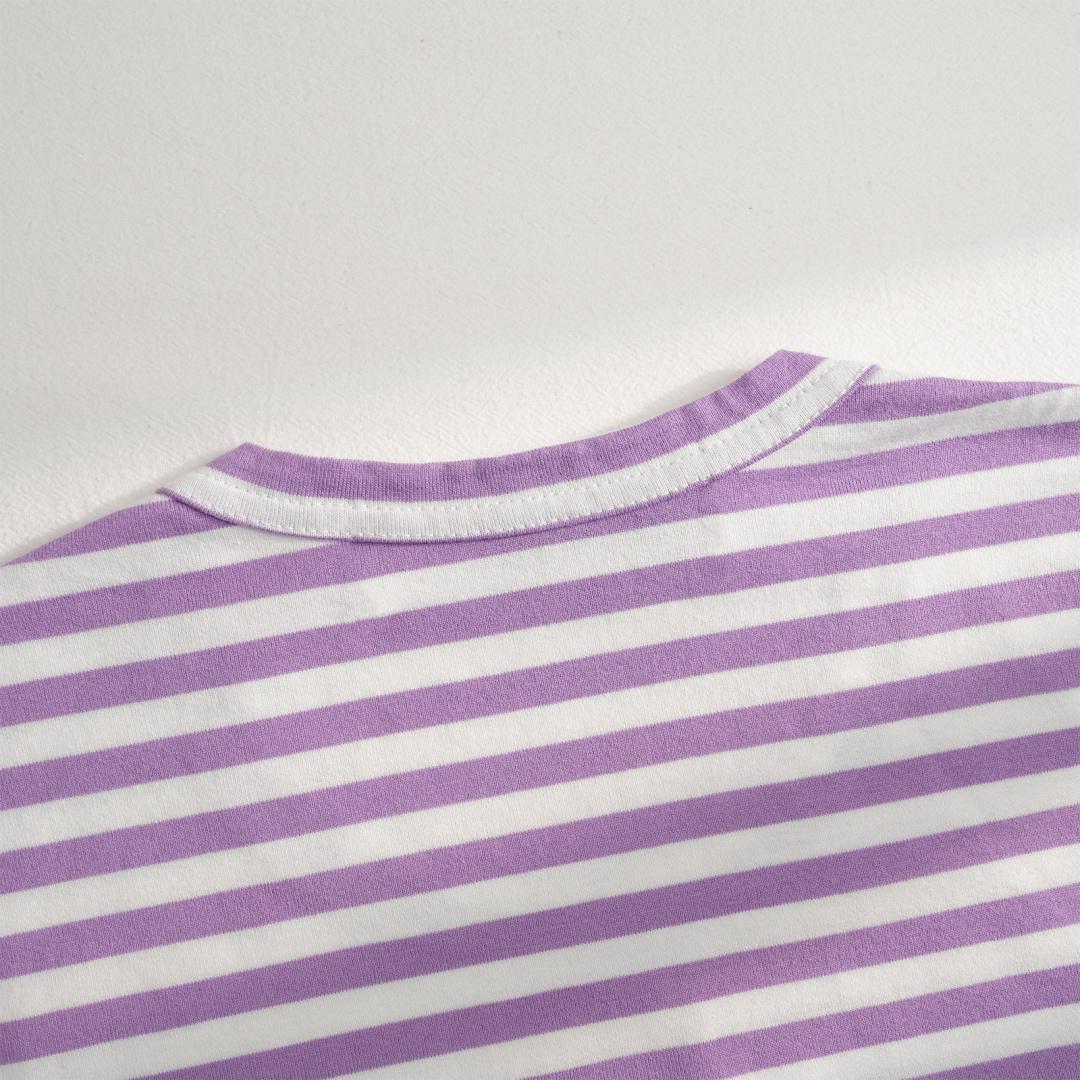 Лонгслив Comme des Garçons Red Logo Colors "Violet" фото № 6