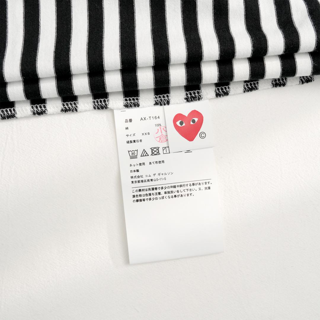 Лонгслив Comme des Garçons Play Monotone "Black" фото № 7