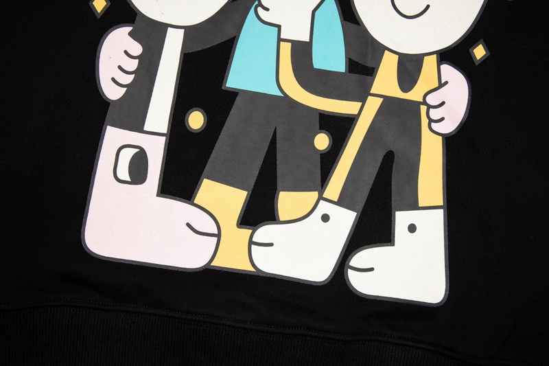 Лонгслив Gucci Friends Print "Black" фото № 2