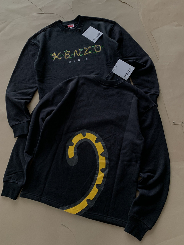 Лонгслив Kenzo Jungles "Black" фото № 4