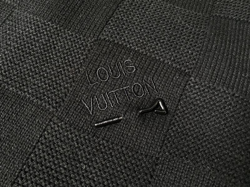 Лонгслив Louis Vuitton Chess Style "Black" фото № 7