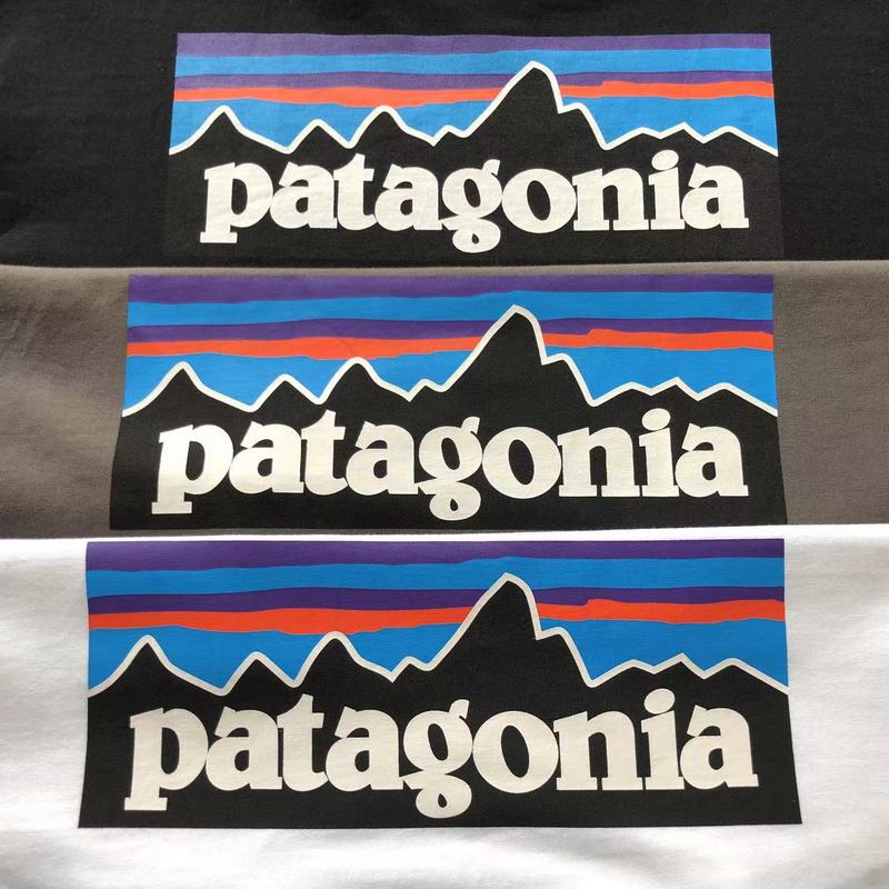 Лонгслив Patagonia Mountain Landscape Inside Rectangle "White" фото № 4