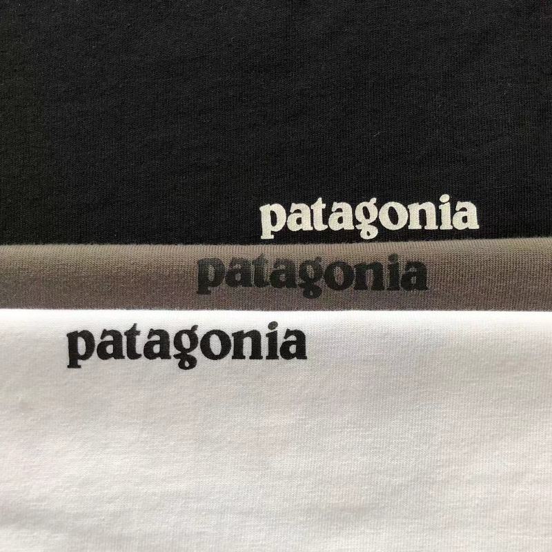 Лонгслив Patagonia Mountain Landscape Inside Rectangle "White" фото № 3