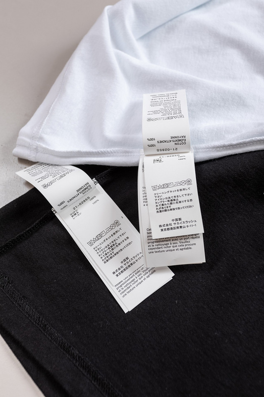 Футболка Sacai Casual "Black" фото № 7