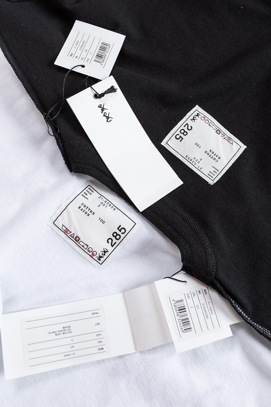 Футболка Sacai Casual "Black" фото № 5