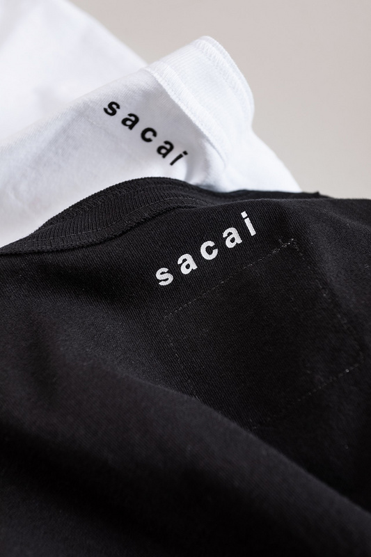 Футболка Sacai Casual "Black" фото № 4