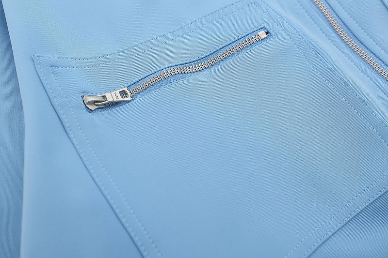 Худи Palm Angels Stripe On Sides Stars Zip "Blue" фото № 5