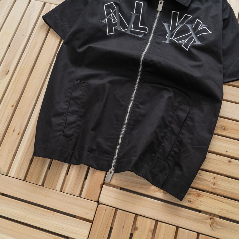 Поло Alyx With Logo - ZIP "Black" фото № 4