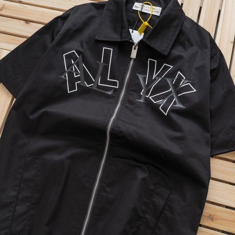 Поло Alyx With Logo - ZIP "Black" фото № 5