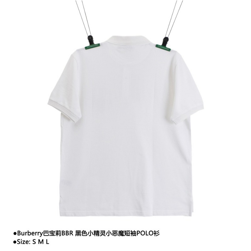 Поло Burberry Swincroft "White" фото № 2