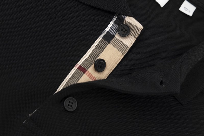 Поло Burberry With A Sign-Logo "Black" фото № 4