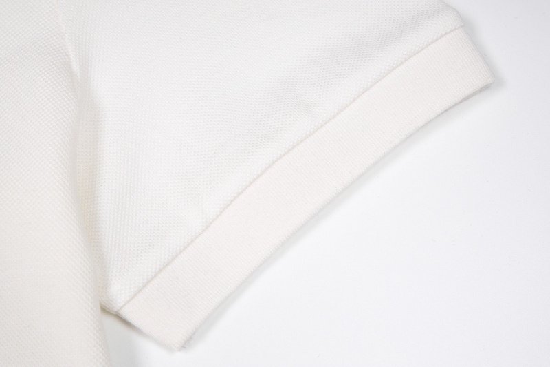 Поло Burberry Eye-Catching Collar "White" фото № 5