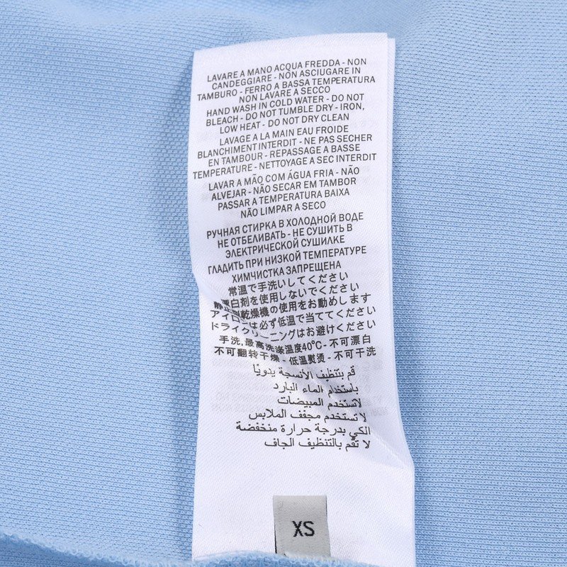 Поло Gucci X Adidas With Text Logo And Icon "Blue" фото № 3